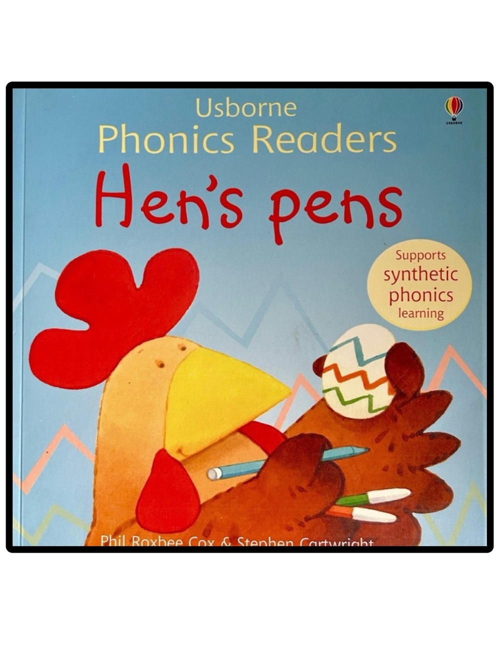 BUNDLE & SAVE🎉 Usborne Phonics Readers: Hen's Pens Softcover Book
